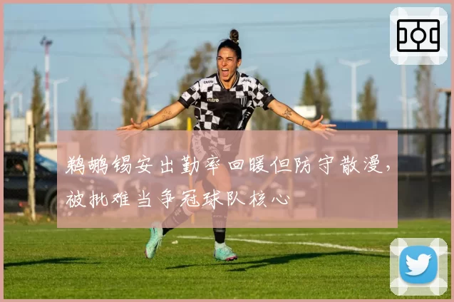 鹈鹕锡安出勤率回暖但防守散漫，被批难当争冠球队核心