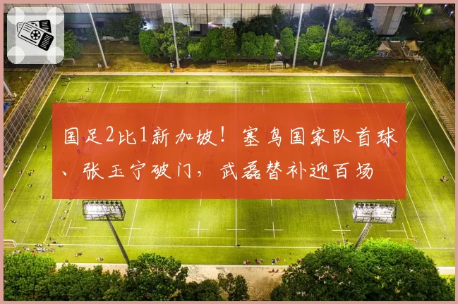 国足2比1新加坡！塞鸟国家队首球、张玉宁破门，武磊替补迎百场